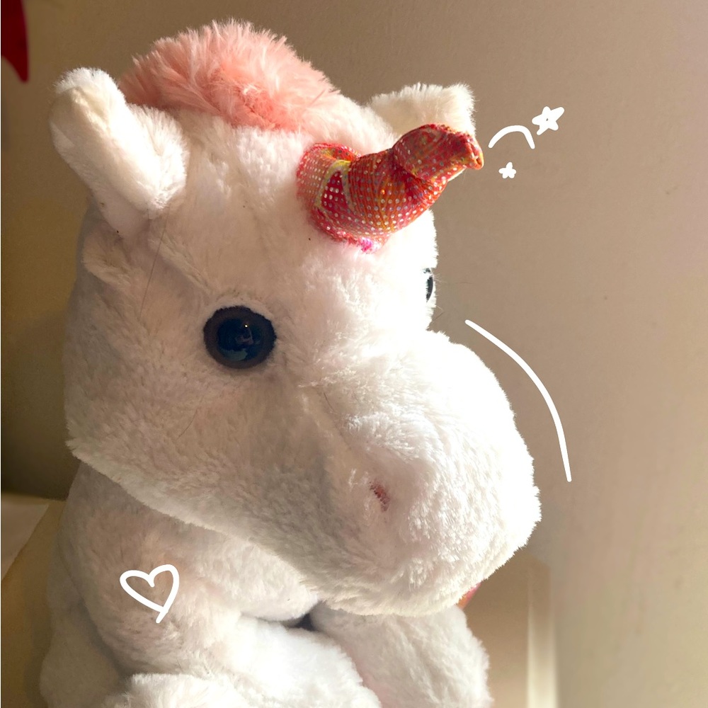 GOFFA Limited Edition Unicorn Plush- Like New